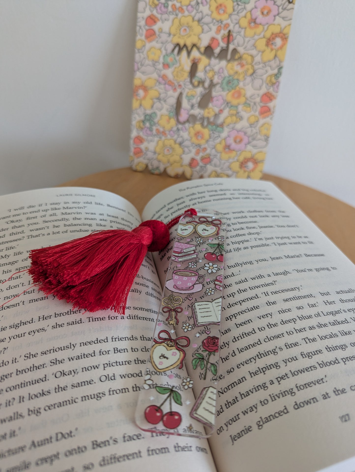Bookmark - Tea with Mr. Darcy - Cosy romantic me time bookmark