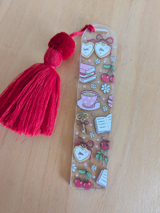 Bookmark - Tea with Mr. Darcy - Cosy romantic me time bookmark