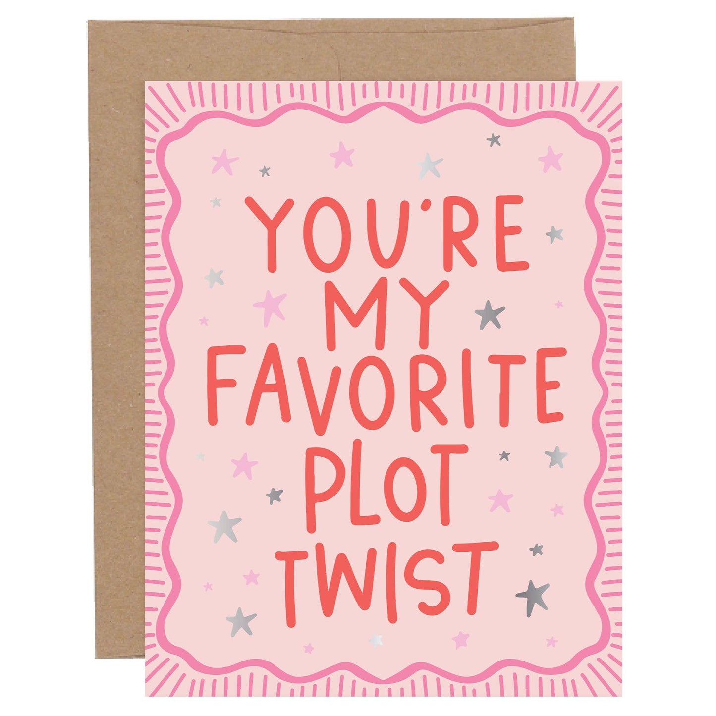 Greeting Card - You're My Favorite Plot Twist - Bookish