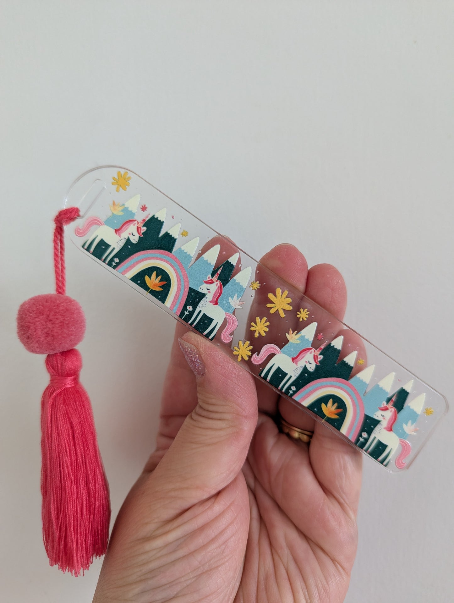 Bookmark - Unicorn Dreams - Unicorns and Rainbows