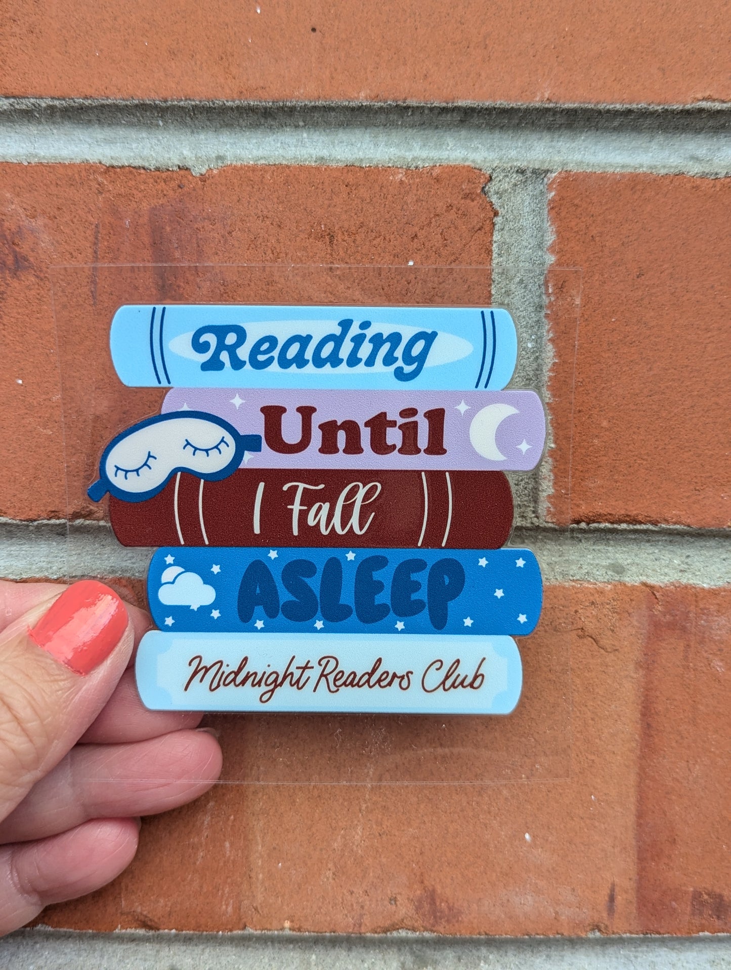Bookish Sticker - Midnight Readers Club - Pick Your Own Sticker - Customise