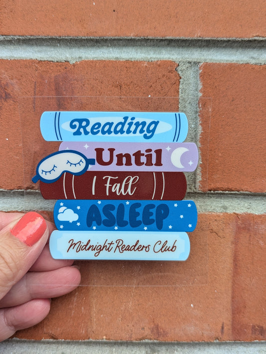 Bookish Sticker - Midnight Readers Club - Pick Your Own Sticker - Customise
