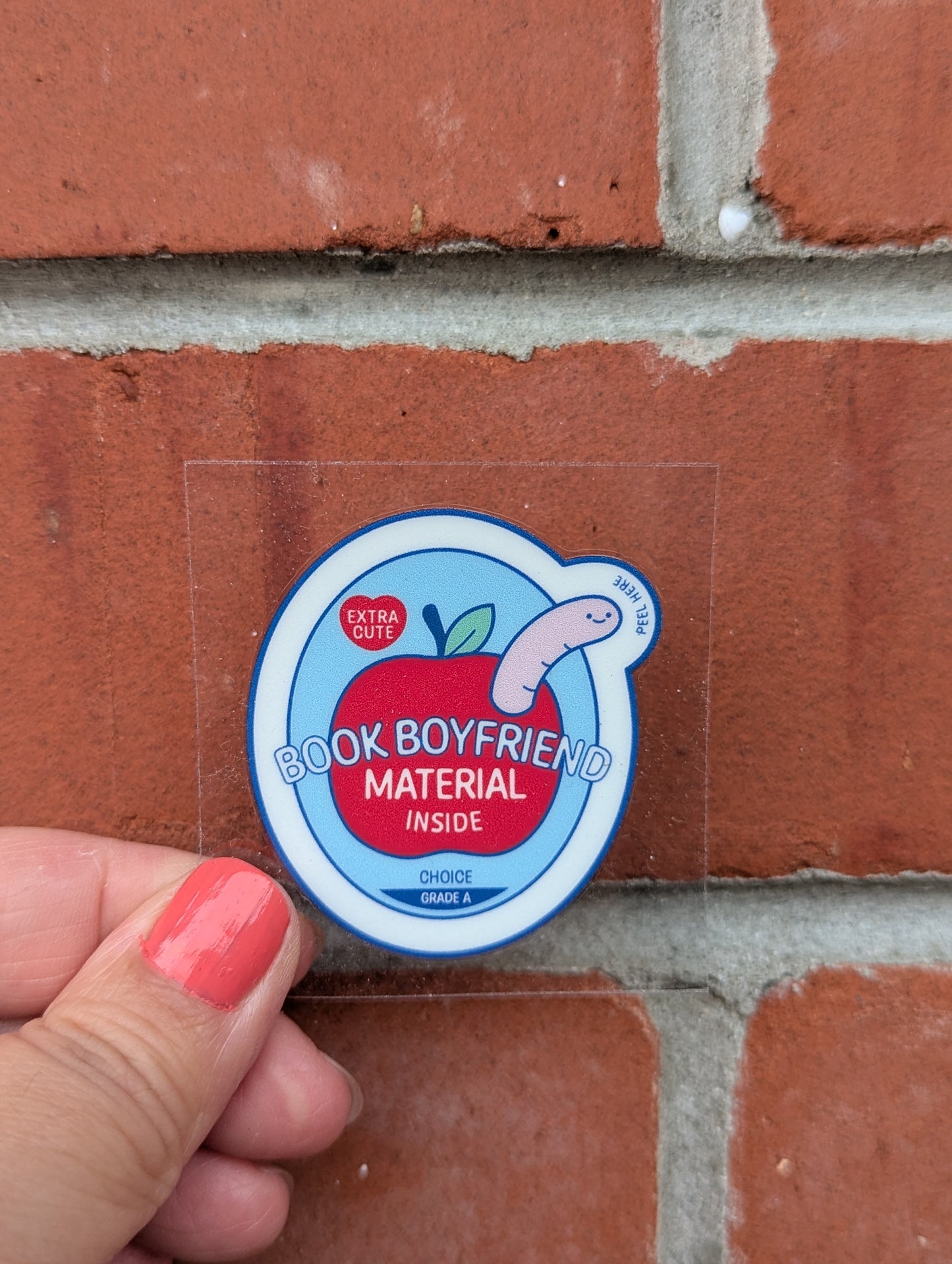 Bookish Sticker - Fruit Stickers - Pick Your Own Sticker - Customise