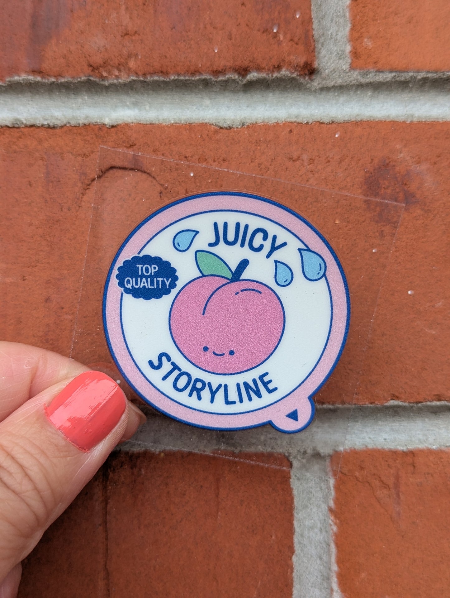 Bookish Sticker - Fruit Stickers - Pick Your Own Sticker - Customise