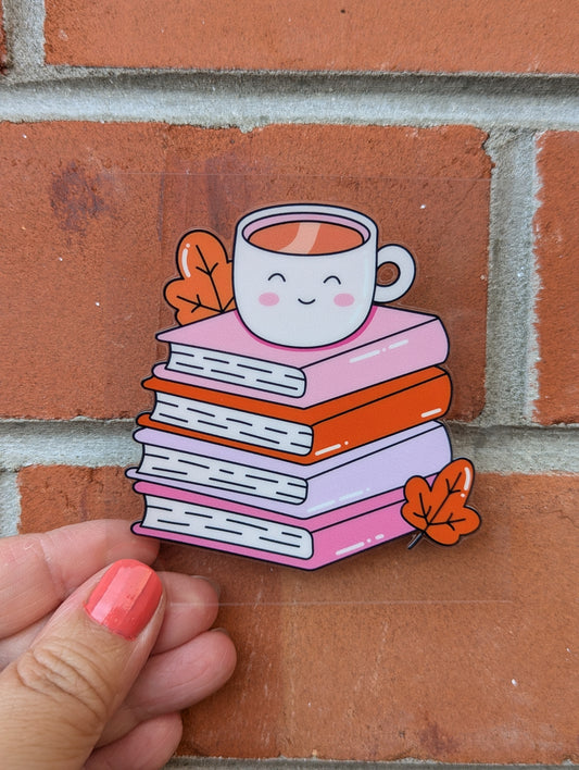 Bookish Sticker - Cosy Reader - Pick Your Own Sticker - Customise