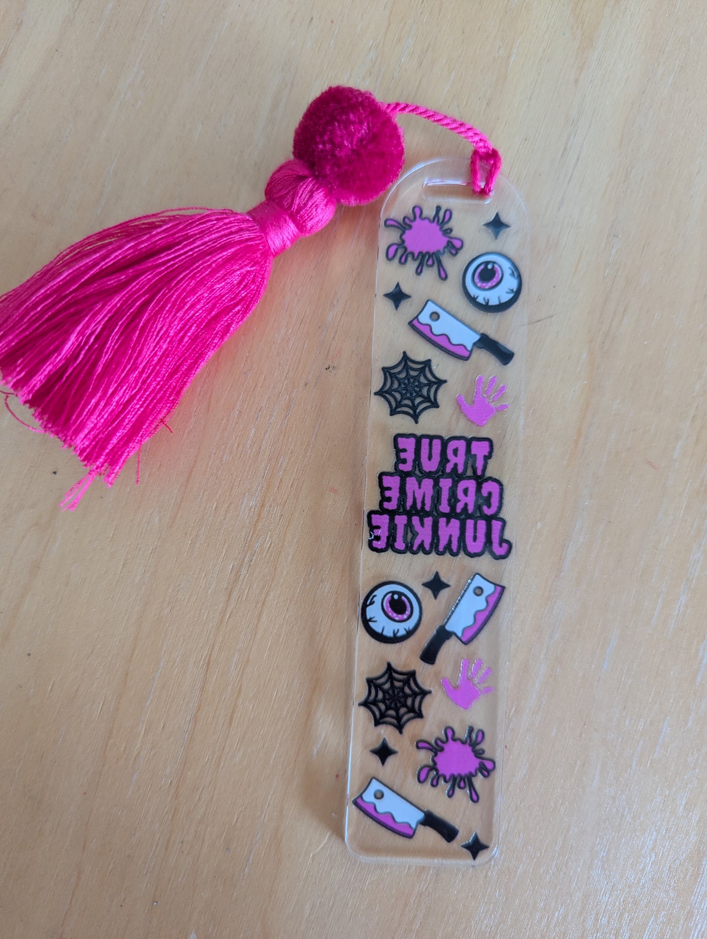Bookmark - Murder, She Read - True Crime Junkie bookmark