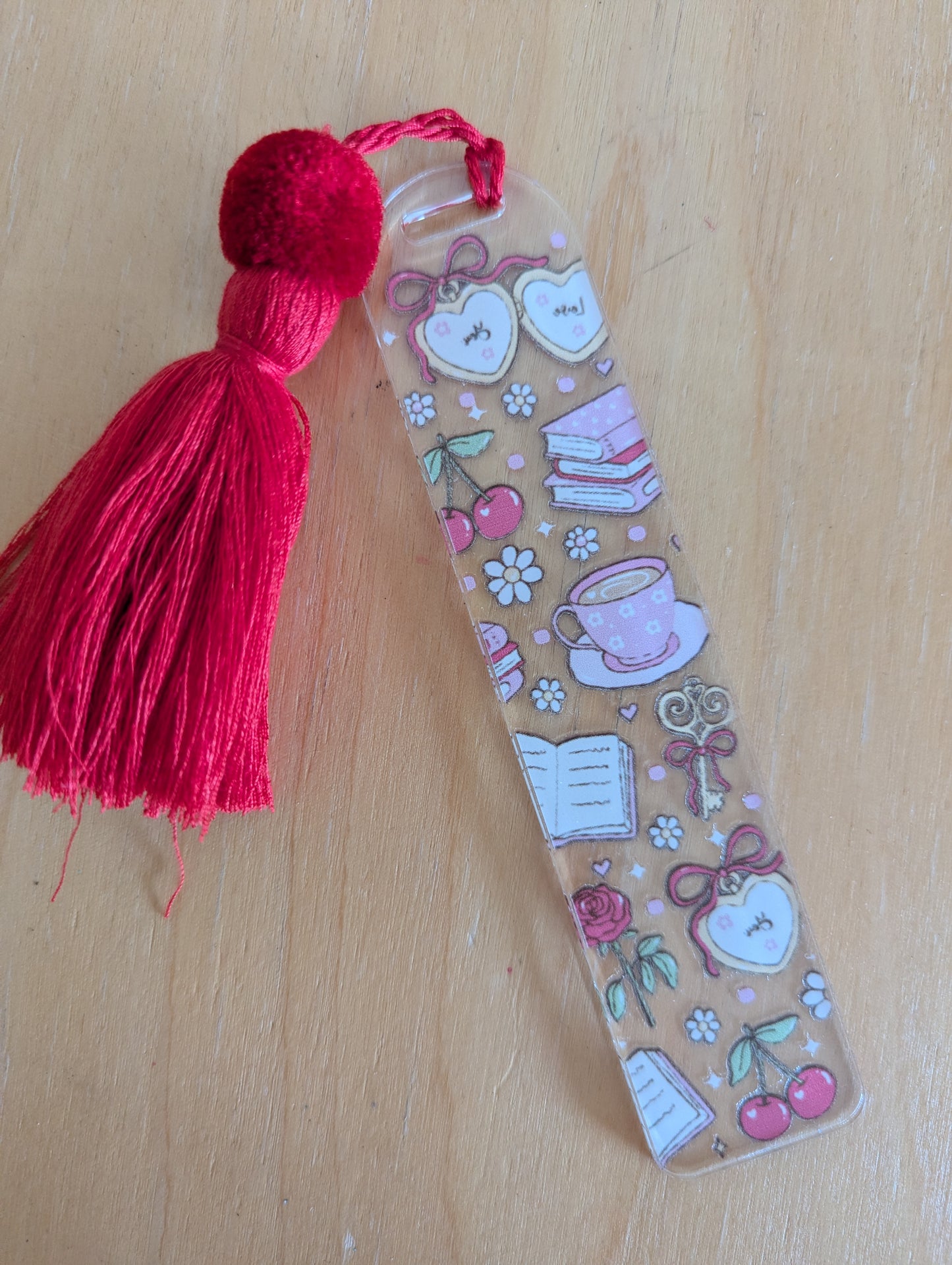 Bookmark - Tea with Mr. Darcy - Cosy romantic me time bookmark