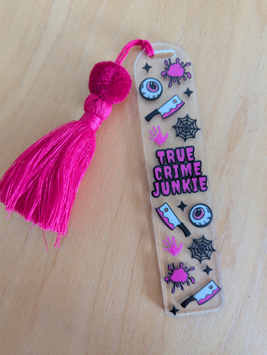 Bookmark - Murder, She Read - True Crime Junkie bookmark