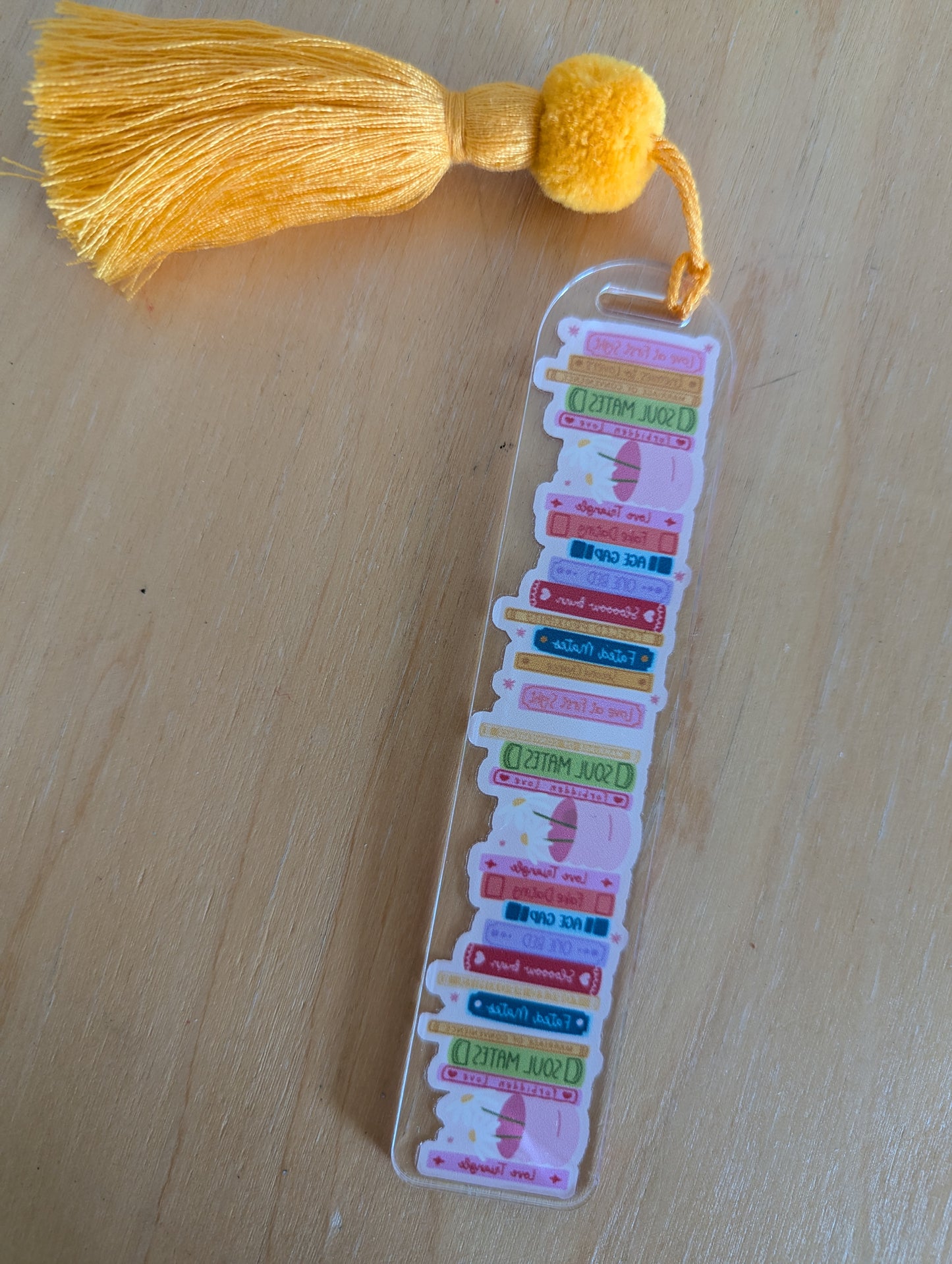 Bookmark - In my Romance Book Era - Romance Tropes bookmark