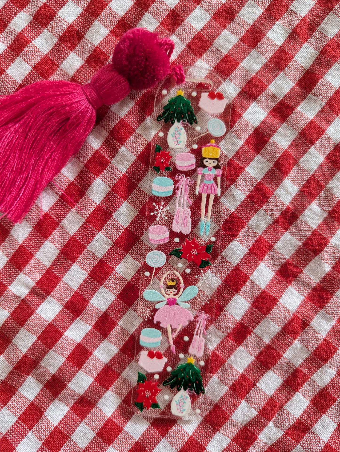 Bookmark - Ballet of the Bookmarks - Christmas Bookmark