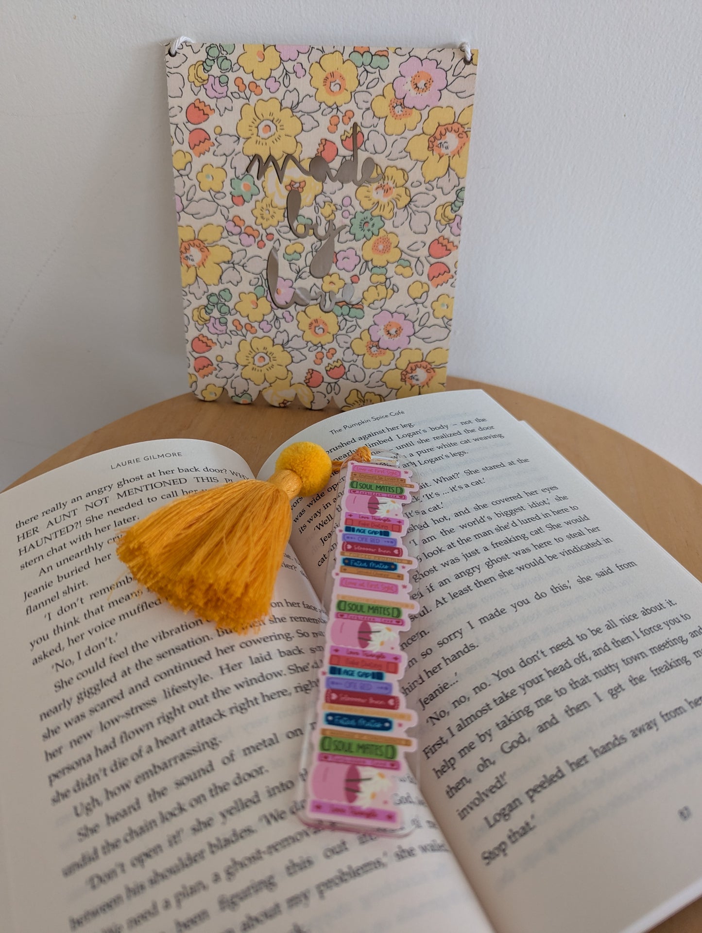 Bookmark - In my Romance Book Era - Romance Tropes bookmark