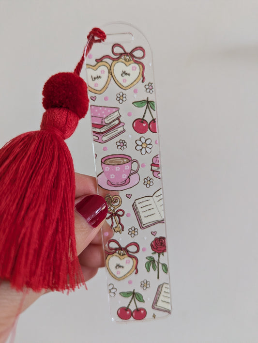 Bookmark - Tea with Mr. Darcy - Cosy romantic me time bookmark